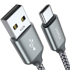 USB Type C Cable,USB A to C 3A Fast Charging (3.3ft 2-Pack) 3.3ft, Grey picture