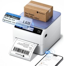 Phomemo Bluetooth Shipping Label Printer 4x6 with Scale picture