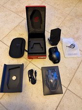 ASUS ROG Spatha X Gaming Mouse Wireless/Wired 19000 DPI 12-Button Black Dock picture