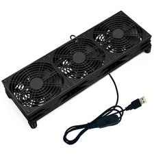 VTRETU Router Cooling Fan for Computer Cooler Audio Video Network Cabinet Ser... picture