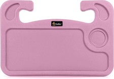 Elegant Pink 2-in-1 Car Tray for Laptop & Food - Lightweight and Easy to Use picture