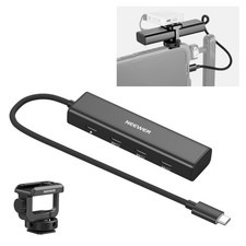 NEEWER PS020E USB C Hub 4 In 1 with Cold Shoe for iPhone 16 iPad Mac Android PC picture