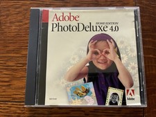 Adobe PhotoDeluxe 4.0 Home Edition 2001 CD-ROM with Key picture