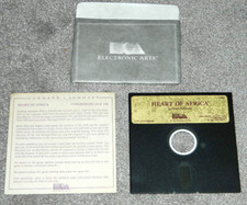Floppy Disk & Command Summary: Heart of Africa by Ozark Softscape Commodore 64 picture