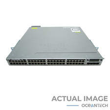 Cisco Catalyst WS-C3850-48U-E Switch 48 Port Gigabit PoE picture