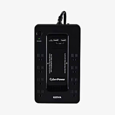 CyberPower Standby Series ST625U 625VA 300W 8-Outlet UPS Surge Protection Black picture