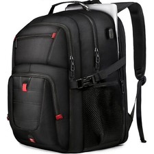 50L Travel Laptop Backpack TSA Approved with USB Port Fits 17 Inch Laptop picture