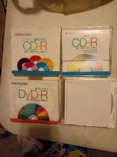 Memorex & Sony DVD-R 9 Discs & 6 Packs Blank 4.7GB 120Min NEW 13 CD-R 80min picture