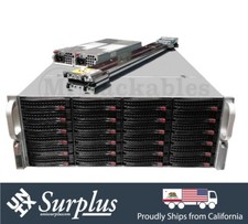4U 36 Bay TRUNAS ZFS Storage Server SAS3 Xeon 36 Cores 128GB DDR4 2x PSU-SQ    A picture
