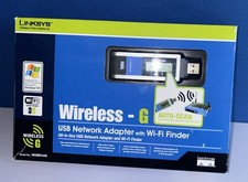 Linksys WUSB54GC Compact Wireless-G USB Network Adapter, Brand New  picture