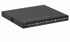 Netgear  48 Gigabit PoE+ 236W Switch 4 10G-X SFP+ Model GSM4352-100NES 10yr Warr picture