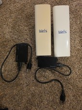 EnGenius ENH500v3 5GHz AC867 Outdoor Bridge Pair w PoE Injectors Tested picture