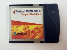 AmbiCom CompactFlash Card 11 MBPS Adapter 2.4 GHz (WL1100C-CF) picture