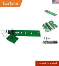M.2 NGFF NVME SSD to M2 A/E Key Port with 20cm Cable Only Provide PCIe 1X Lane picture