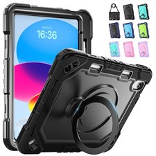 360° Rotation Aluminum Handle Kickstand Case for iPad (A16) 11th 2025/10th 2022 picture