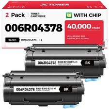006R04378 Compatible Toner 2 Pack w/ Chip for Xerox B310 B315 B305 High Yield picture