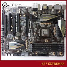 FOR ASROCK Z77 EXTREME6 LGA 1155 32GB DVI HDMI VGA Motherboard Test OK picture