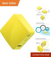 Mango Mini Travel Router GL-MT300N-V2 - OpenVPN & Ethernet Ports for Easy Setup picture