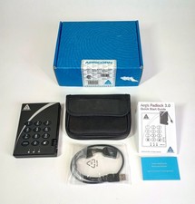 Apricorn Aegis Padlock 3.0 2TB Encrypted HDD USB 3.0 AES-25 External Hard Drive picture