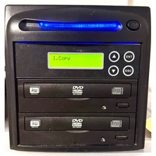 Systor Systems FP-040 1 to 1 DVD CD Duplicator Tower Dual Tray JPS701U Ver 2.60U picture