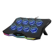 Infiltrate 3 Laptop Cooling Pad with RGB LED Lights - Gaming Cooler Stand wit... picture
