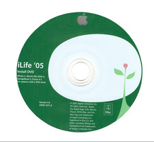 Apple iLife ‘05 CPU Drop-in DVD ~ New Mac Software picture