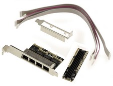 M2 Network Card 4 Gigabit Ethernet LAN Ports For M.2 PCIe RTL8111H picture