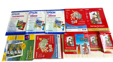 Mixed Lot of Photo Paper, Canon, Epson, Avery 4