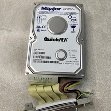Vtg. MAXTOR Quickview Diamondmax  16 80GB  3.5 Series Untested READ picture