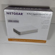 NETGEAR GS208 8-Port Gigabit Ethernet Unmanaged Network Switch NEW  picture