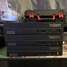 3x Lenovo ThinkCentre M75q Gen 2 Ryzen 7 4750GE 32GB RAM 512GB SSD Win 11 Pro picture