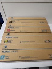 4 Genuine Konica Minolta TN715 ACP8130 APC8230 APC8330 APC8430 BCMY Set Toner  picture