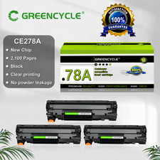 GREENCYCLE 3 Pack 78A CE278A Toner Cartridge for HP P1566 P1606 P1606dn M1536dnf picture
