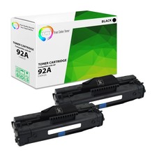 TCT 2 Black C4092A 92A Laser Toner Cartridges For HP LaserJet 1100 1100A 3200 picture