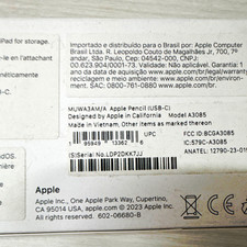 Apple Pencil (USB-C) White Stylus for Apple iPad, Model A3085 MUWA3AM/A picture