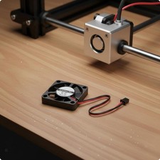 Extruder Cooling Fan Easy Replacement 3010 DC Fan 2-Connector Pin Connector picture