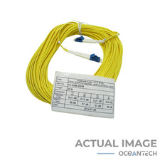 New 25M LC to LC 9/125u Singlemode Duplex FO-208B-25MR 2.0mm OFNR Corning Glass picture