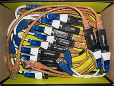 USED SET of 11 (eleven) StarTech RJ-45-serial-USB-A adapters (Philips MIB)-READ picture