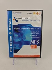 MusicMatch Jukebox 6 Deluxe PC CD manage collection digital mp3 music file songs picture