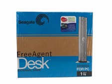SEAGATE Free Agent Desk External Drive 1TB USB 2.0 - NEW  FACTORY SEALED picture