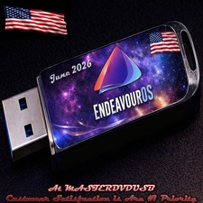 EndeavourOS TITAN-Neo June 2026 Installer USB Bootable USA Same Day Shipping picture