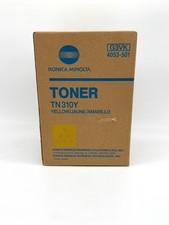 Konica Minolta Yellow Toner Cartridge Original OEM Sealed TN310Y NOS picture