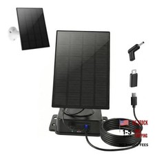 Solar Panel for Ring Camera - 5W Solar Charger with Power Pack Compatible with picture