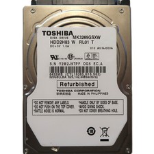 Toshiba MK3265GSXW HDD2H83 W RL01 T 010 A0/GJ003A 320gb 2.5