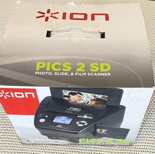 ION Pics 2 SD Photo Slide & Film Scanner Missing SD Card  Only Parts picture