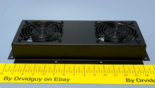 Chatsworth 12480-701 MegaFrame Cooling Fan Kit; 115V, Blk, 2 FansDual picture