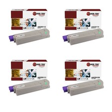 4Pk LTS 44059112 44059111 44059110 44059109 Compatible for Okidata C810 Toner picture