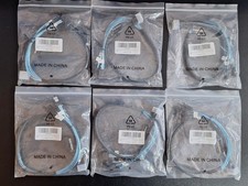 LOT of 6 Oikwan Internal HD Mini SAS SFF-8643 to 4x SATA Raid Controller Cable picture