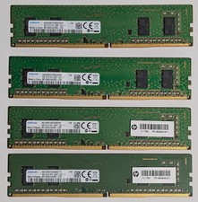 Samsung 16GB (4x4GB) DDR4-2400 Desktop RAM M378A5244CB0-CRC PC4-19200 4-DIMM picture
