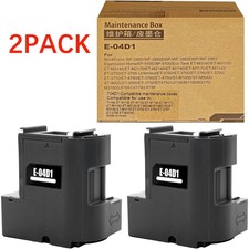 2x T04D1 Maintenance Box For Epson ET3850 ET4750 ET4850 ET-M3170 M1170 picture